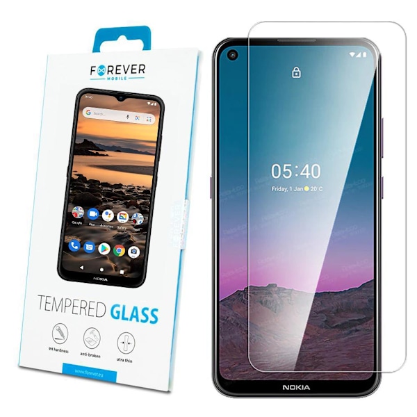 Forever™ Skärmskydd Nokia 1.4 - Härdat Glas Tr 5039 | Fyndiq