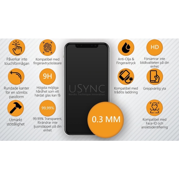 uSync® Skärmskydd Samsung Galaxy A71 Härdat Gl ba38 | Fyndiq
