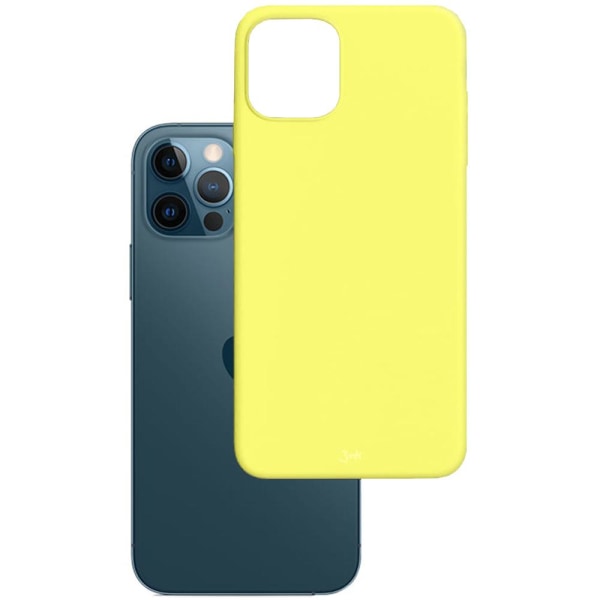 3MK iPhone 13 Pro Max Matt Case Skal® Lemon Gul