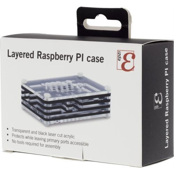 Rasberry PI A/B Case / Chassi - Akryl