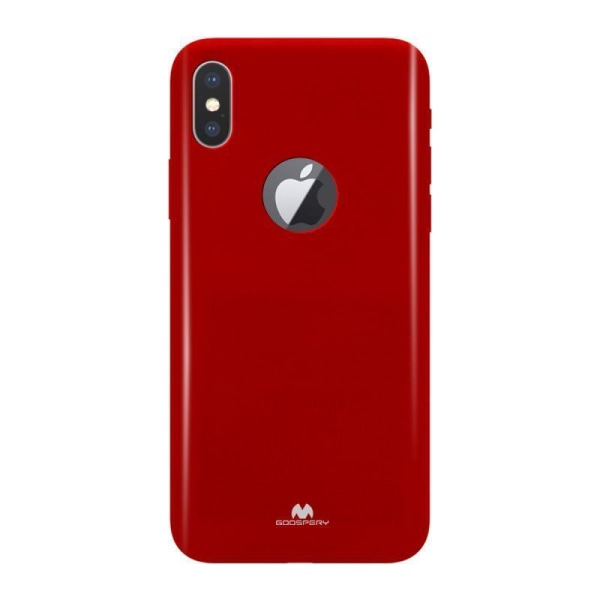 Goospery JellyCase iPhone XS Max - Röd Röd