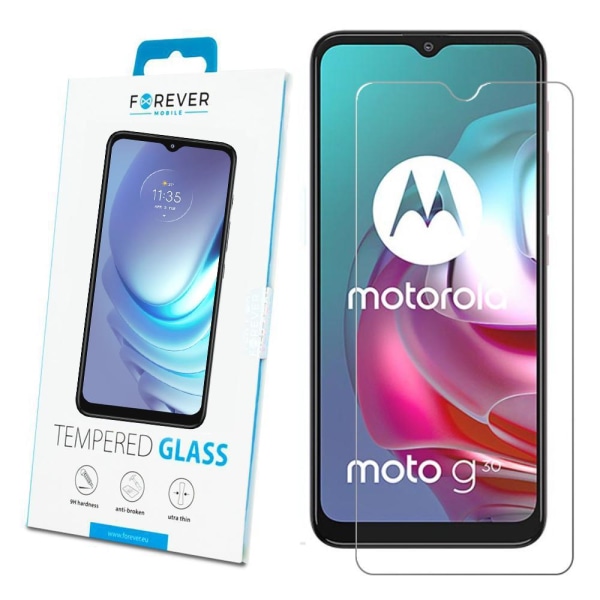 Forever Skärmskydd till Motorola Moto G50 5G/G30 Transparent