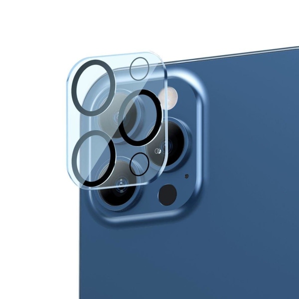 iPhone 12 Pro -linssin suojus, koko peittävä lasi Transparent