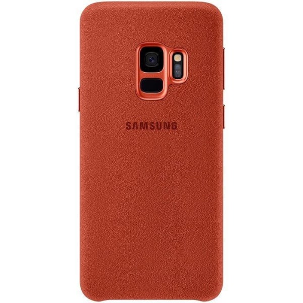 Samsung Alcantara Skal Samsung Galaxy S9 (Röd) Röd