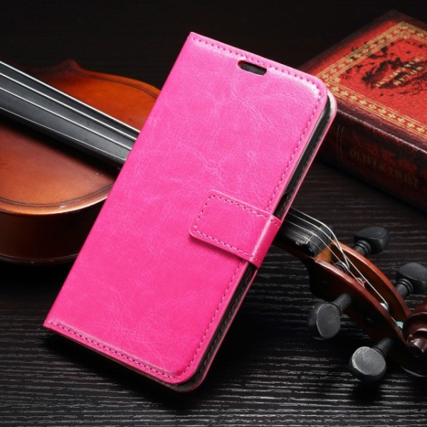 Lompakkokotelo Samsung Galaxy S6 Edge - Cerise Pink