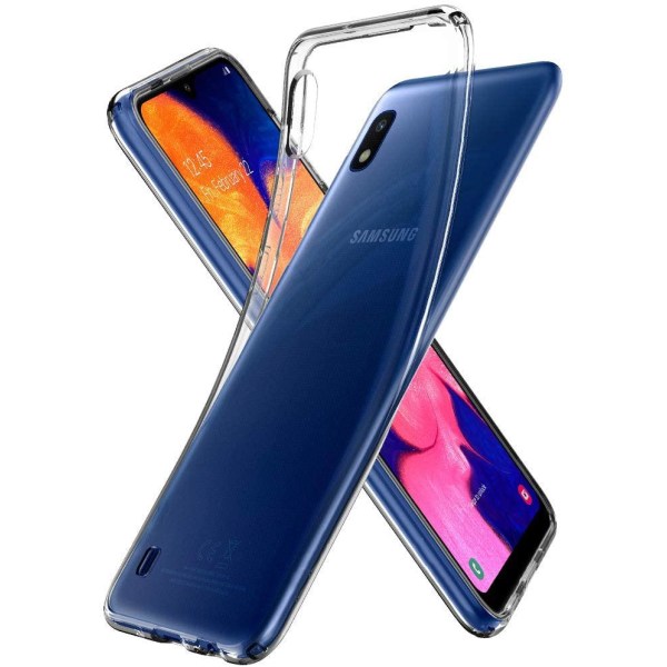Samsung A10 Skal i genomskinligt gummi Transparent