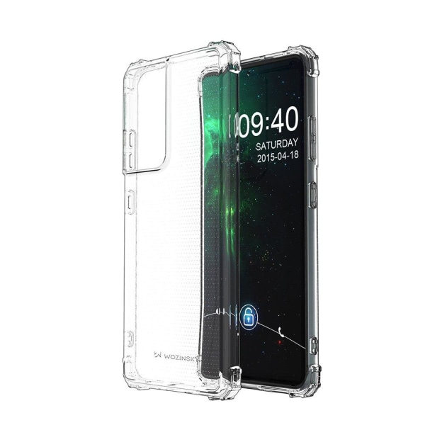 Samsung Galaxy S21 Ultra Skal Extra Skydd Anti-Shock Transparent