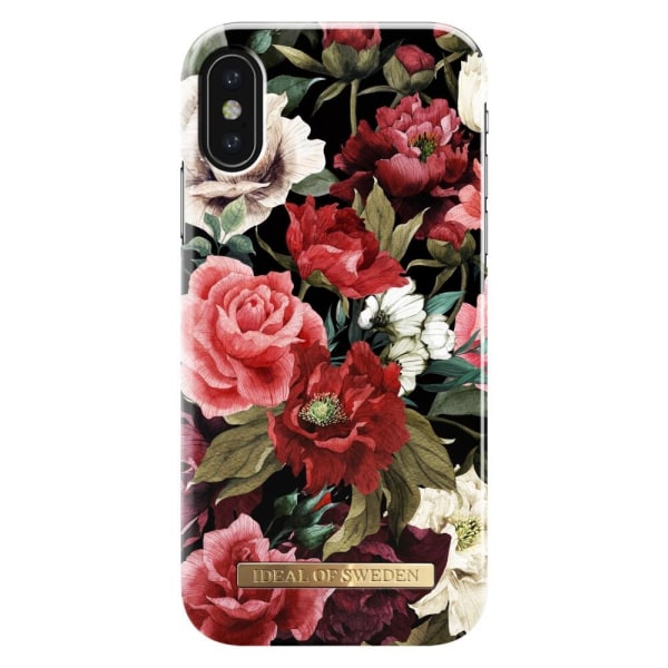 iDeal Of Sweden iPhone XS/X - ANTIQUE ROSES multifärg