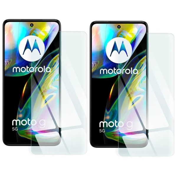 [2-Pack] Skärmskydd Motorola Moto G52/G71s/G72/G82 - Härdat Glas Transparent