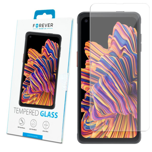 Forever™ Skärmskydd till Samsung Xcover Pro - Härdat Glas Transparent