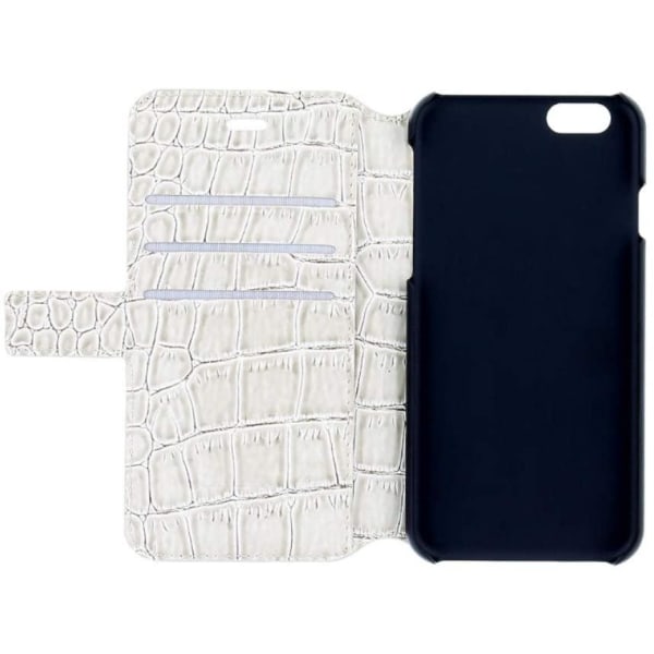 Guess Croco Collection Plånboksfodral iPhone 6/6S Shiny Beige Blå 8a85 |  Blå | Konstgjort läder | Fyndiq