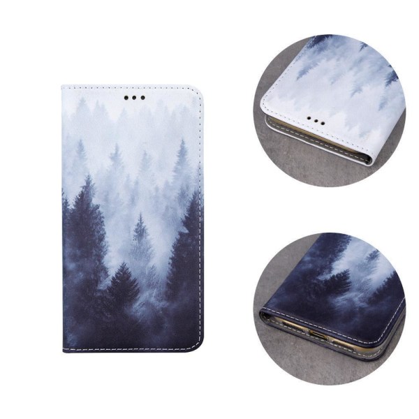 iPhone 12 Pro Max Flip -etui - Wallet -taske Forest Multicolor