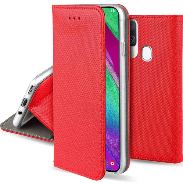 Xiaomi Redmi Note 8T Plånboksfodral Fodral - Röd Röd