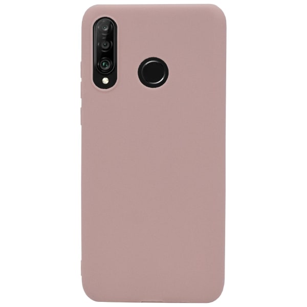 Huawei P30 Lite Silicone Case - Sand Pink Silikonskal Rosa
