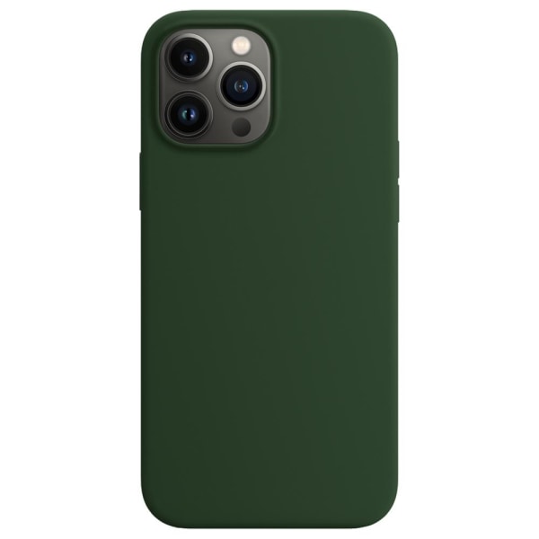 Silikonskal till iPhone 13 Pro Max - Clover Green Grön