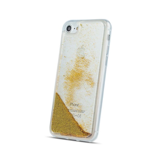 Liquid Glitter Cover til Samsung Galaxy A42 5G - Guld Gold