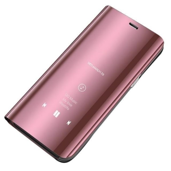 Huawei Y6 2019 Smart View Cover Fodral - Rosa Rosa