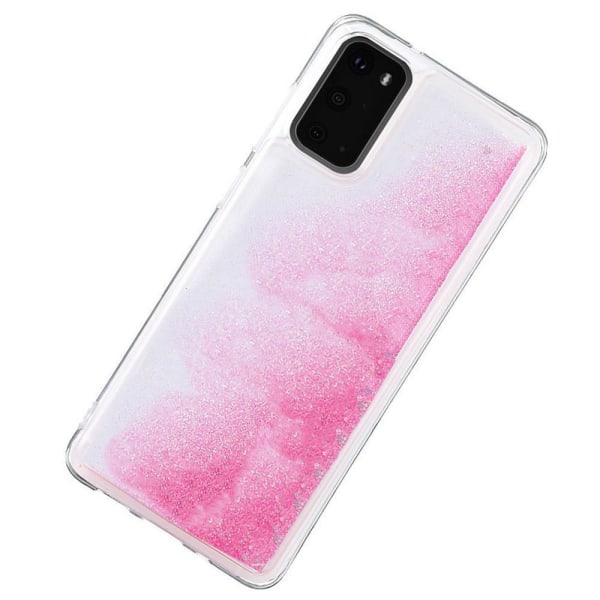 Liquid Glitter Skal för Huawei P40 Pro - Rosé Rosa