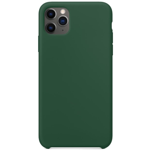 Silikonskal till iPhone 11 - Army Green Grön