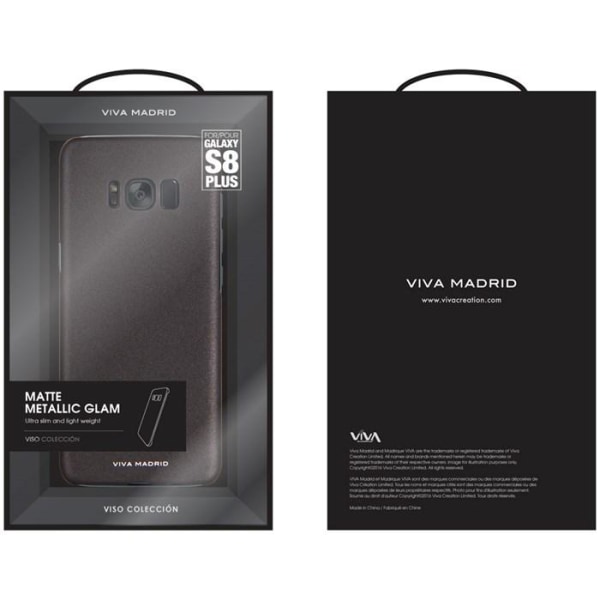 VIVA MADRID Viso Samsung S8+ -kuori - FI Transparent