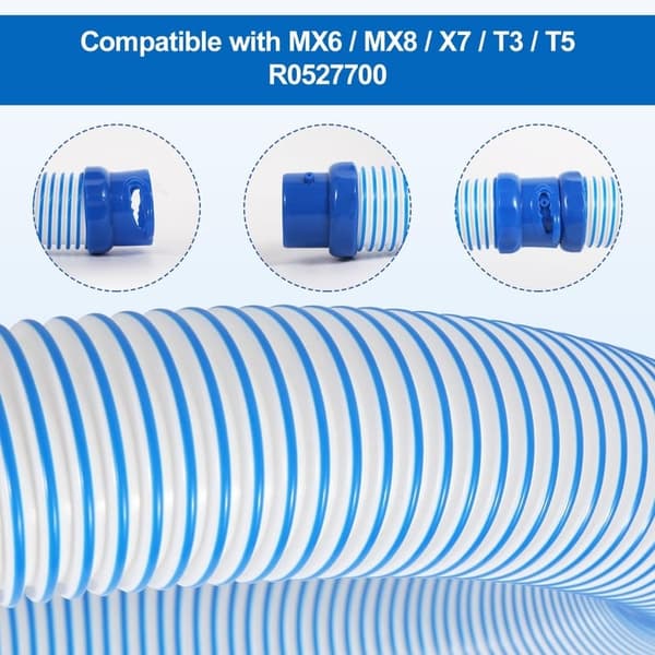 Zodiac MX6/MX8 Reservedel – 100 cm Twist Lock Slange R0527700 til Poolrenser