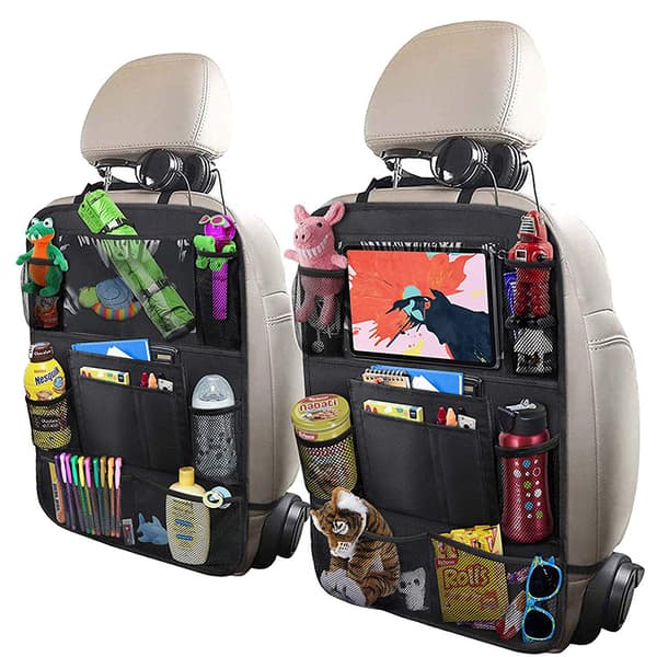 2-pack Universal Car Back Seat Mobile / Tablet Multi Holder 41x61cm