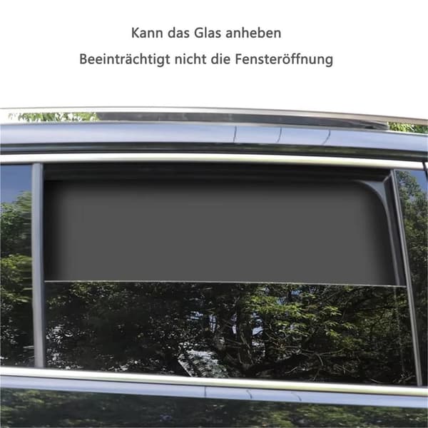 4-Pack Car Window Sun Shades - Universal Sunshade with UV Protection, Privacy Protection & Light Blocking