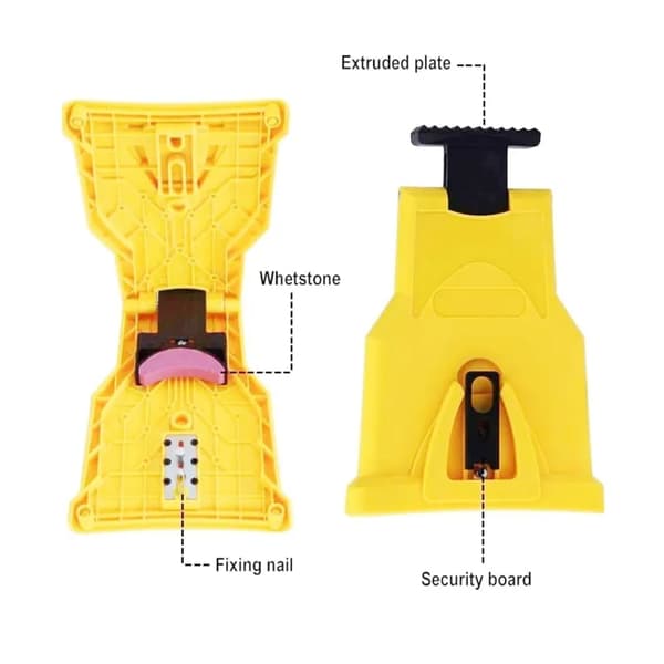 Portable Chainsaw Sharpener – Universal Sharpening Tool, Efficient Chain Sharpening