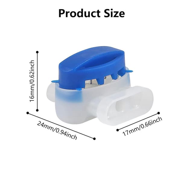 Pieces Resin Filled Cable Connectors For Robotic Lawn Mower 50pcs