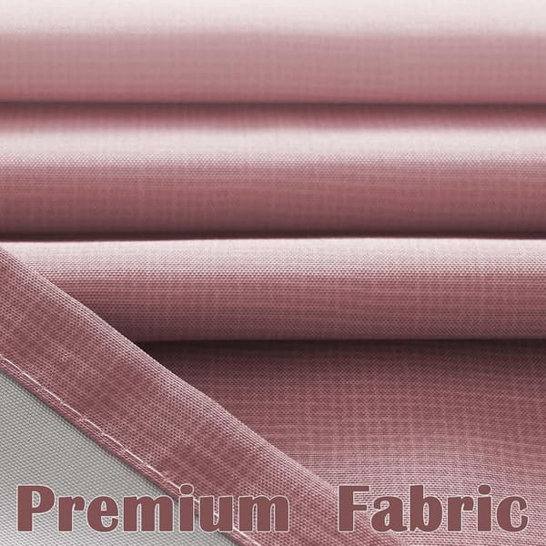 Duschdraperi med gradient – 180×180 cm – tvättbart textiltyg – modern färgstrimmig design – vattenavvisande polyester (rosa)