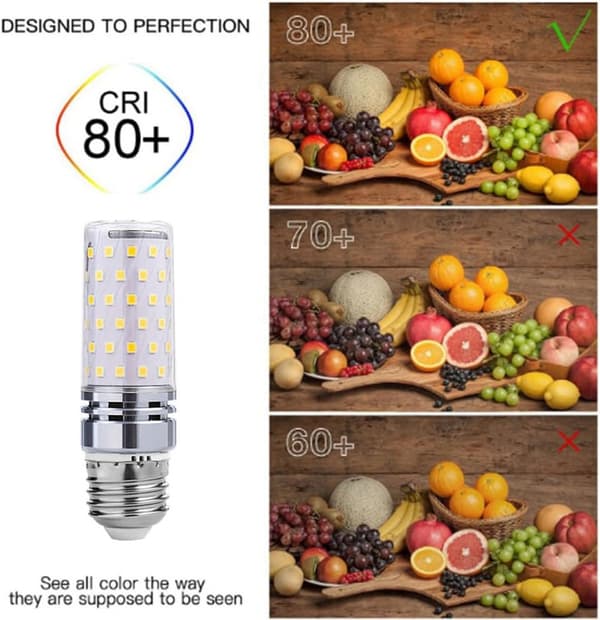 2-pack LED-lamps E27 12W equivalent to halogen 100W–120W Suitable for table lamps Not dimmable Gold Warm Light (3000K)