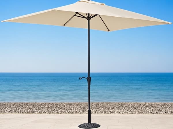Parasoldug & Solbeskyttelse 2x3m – Rektangulær Parasol til Fritstående Parasol med UV-beskyttelse Gray