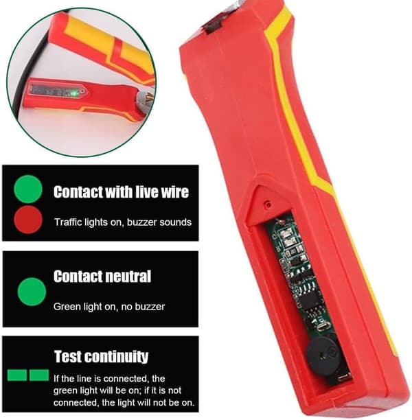 8-in-1 Cable Stripper with Current Measurement – Multifunctional Crimping Pliers, Cutter, Ferrule Pliers, and Crimper for Ferrules