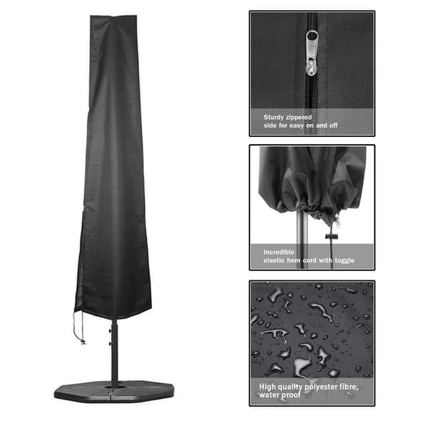 Parasolovertræk / Regnslag til parasol 280 x（30*81*45）cm