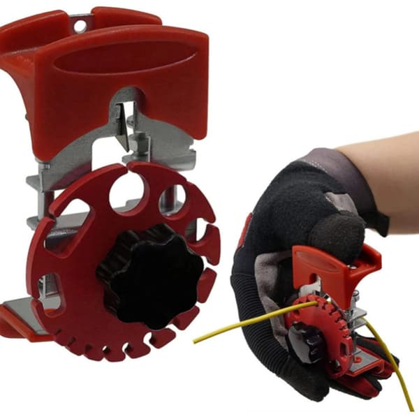 Manual Cable Stripper, Manual Wire Stripper, Copper Stripper, Adjustable Depth Portable Wire Stripper with 10 Blades