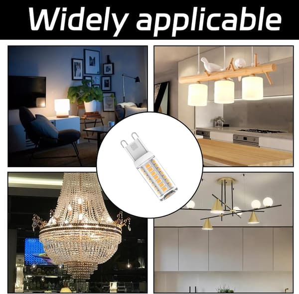 G9 LED-lamput 3W – Valkoinen valo – 5 kpl