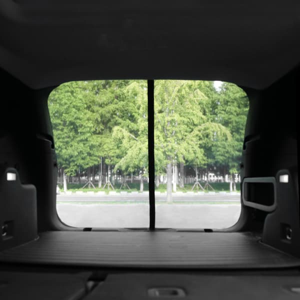 Bil Bagklap Myggenet 150x170cm, Magnetisk Insektnet og Solbeskyttelse til Bil, Ventilerende Campingtilbehør