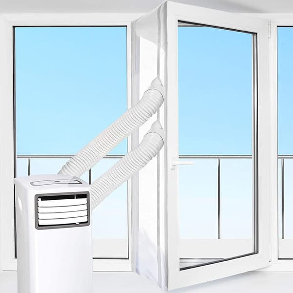 Window Seal for Portable Air Conditioner / AC with two holes - Window Seal - Window Kit 3m