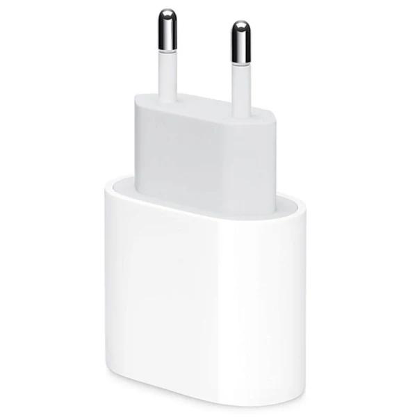 Iphone laddare för Apple 11/12/13 USB-C strömadapter 20W PD Vit