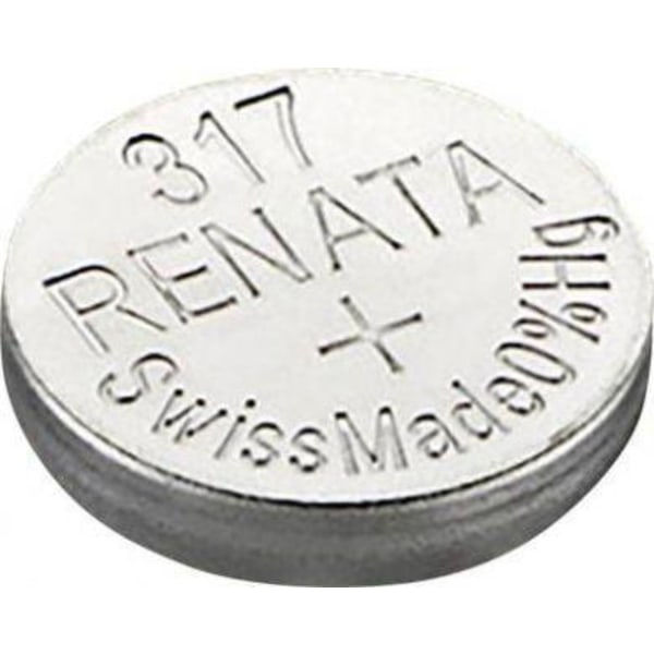 317, 1.55V Renata 5.8x1.6 mm, Silveroxid