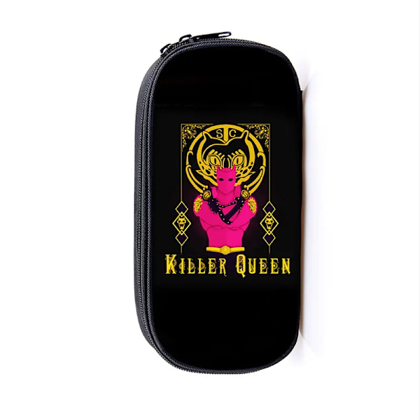 Anime Jojo Bizarre Adventure / Killer Queen Kosmetikfodral Pennhållare Pojkar Flickor Stationär väska Skolmaterial Case dqbbjojo19