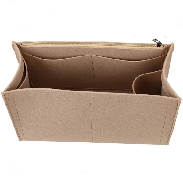 Passar ONTHEGO Tote 3MM Premium Filt Insert Väska Organizer Kosmetikväska Handväska shaper Organizer Resor Innerväska Style 1 red 37x20x17cm
