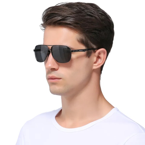 KINGSEVEN 2022 Märke Män Aluminium Solglasögon Polarized UV400 Mirror Man Solglasögon Dam För Män Oculos de sol Gun Gray Original