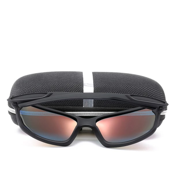 Unisex polariserade solglasögon män Märke Designer Square Sport Solglasögon Vintage Skyddskörning Manlig Goggle Kvinnor Glasögon C5 Polarized