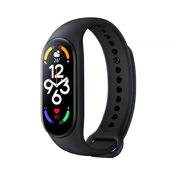 Sport Smart Watch Blodsyre Pulsmätning Helskärm Sport Lång batteritid Smartband för Apple och Android Black