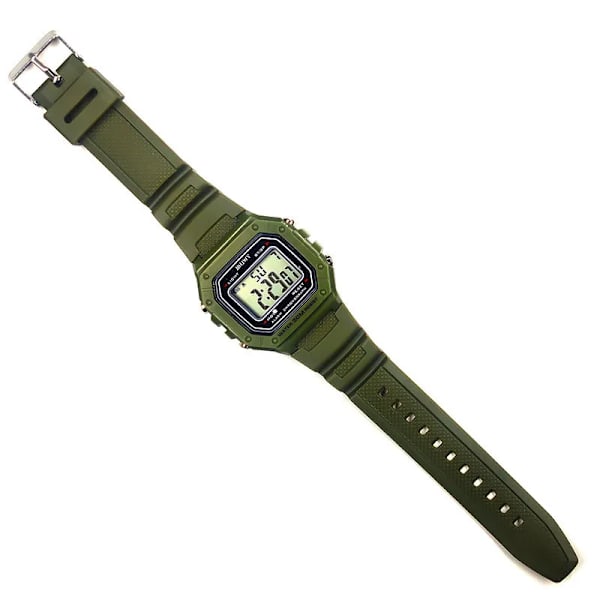 Mode män Digitala armbandsur Sport Army Green Herrklockor Lyx LED Elektronisk klocka Vattentät fyrkantig urtavla Reloj Hombre Green