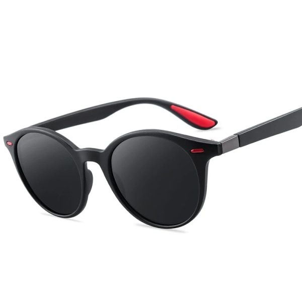 Unisex Retro Rivet Polariserade Solglasögon Mode Oval Ram Solglasögon För män Kvinnor Körskydd Glasögon Gafas De Sol UV400 C7