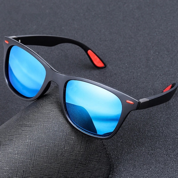 Klassiska polariserade solglasögon Herr Dam Märkesdesign Körning Fyrkantig Båge Solglasögon Man Goggle UV400 Gafas De Sol C15 Black green MULTI