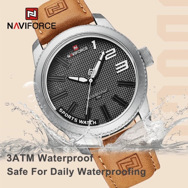 100% Original NAVIFORCE watch för män 2022 Ny Quartz Sport Vattentät klocka Mode Lyx högkvalitativt manligt watch SGYGY-BOX