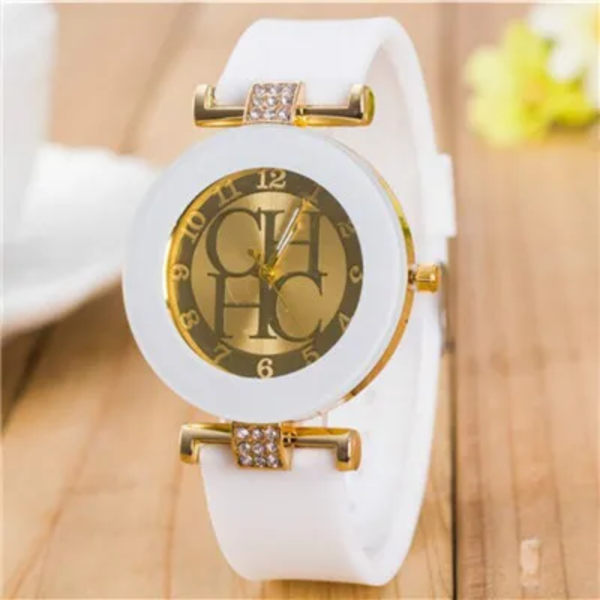 2020 Genève nytt märke av casual läder Quartz watch. Kristall watch. Relogio Feminino watch. bästsäljare. L66